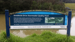 Stredwick Stormwater Sign